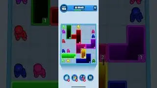 Drop Away:Color Puzzle Walkthrough Level 166 #walkthroughgameplay #games #dropaway #gaming #gameplay