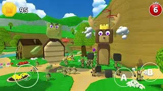 King Reindeer and Giant Turtle in Secret Place Super Bear Adventure Gameplay Walkthrough