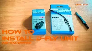 How to install and setup Shimano Di2 D-Fly Unit SM-EWW01