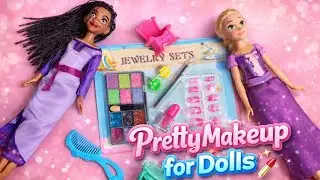 Pretty Makeup for Dolls 💄✨ | Fun Kids Play l Makeup Set🤩