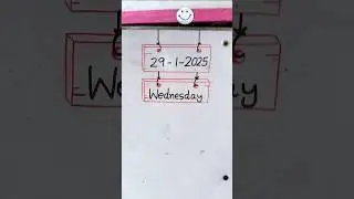 3D Wooden Art | Whiteboard Decoration for Date and Day