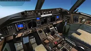 (DOH - CAI) Emirates Boeing 777-300ER flight on flight gear!
