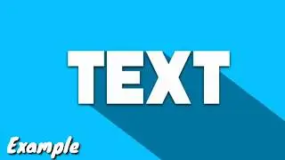 HOW TO MAKE LONG SHADOW EFFECT ON YOUR TEXT ON ANDROID (PS Touch)