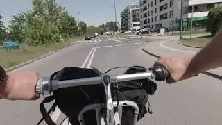 WARSAW Ursus to Groch&oacute;w on a SHARE BIKE