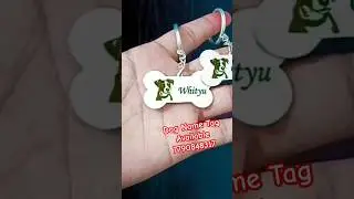 Customized Dog Name Tag Available 7790848317 #dogbelt#dogaccessories#doghouse#dogshorts#pethouse#pet