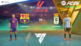 FC 26 PS4 - FC Barcelona vs Real Oviedo | LaLiga EA SPORTS 2025/2026