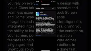iOS 26 Update #iOS26 #AppleUpdate #iPhoneUpdate #AppleIntelligence #iOS26Features #TechNews#phone