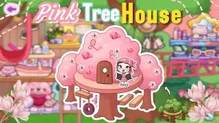 FULL PINK TREE HOUSE DESIGN 🌸🌷AVATAR WORLD House ideas [NEW UPDATE]