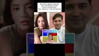 Arra San Agustin denies she and Paolo Contis had a relationship.