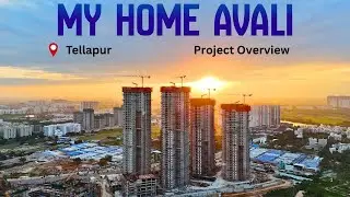 ✨My Home Avali  | 3 & 4 BHK Ultra Luxury Sky Apartments in Tellapur, Hyderabad ✨