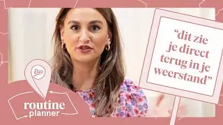 ROUTINE met vitamines voor GOEDE WEERSTAND uitgelegd door GEZONDHEIDSDESKUNDIGE | Routine Planner #2