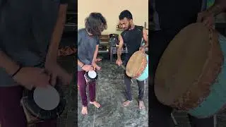 Nagari+Timila| KeerthanSomanna CharithSuvarna| NandagokulatheatrArehole #indiandrums #indiantheatre