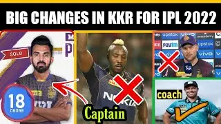 IPL 2022 - BIG CHANGES IN KKR || KKR TARGET PLAYERS 2022 || Released Players || Captain