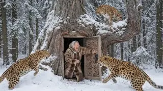 80-Year-Old Widow Lives In A Tree And Escapes From Siberian Leopards | Brick TOM