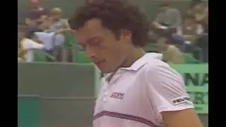 French Open 1981 QF - Jimmy Connors v Jose-Luis Clerc