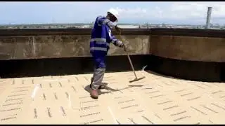 Travaux de r&eacute;habilitation d&rsquo;&eacute;tanch&eacute;it&eacute; de la Tour SMB de la SIR Abidjan Vridi, Surface 1099 m&sup2;