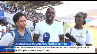 Um Jubilu das crian&ccedil;as e adolescentes com mensagens de f&eacute;, uni&atilde;o, paz e amor ao pr&oacute;ximo