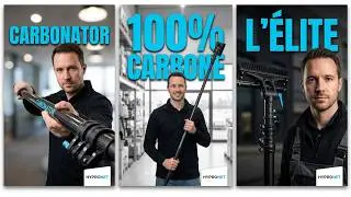 CARBONATOR Perche vitre t&eacute;lescopique en carbone Moerman by Hypronet