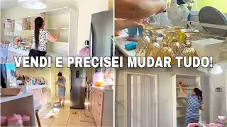 MUDANÇA NA COZINHA || MUITA BAGUNÇA POR AQUI 😅