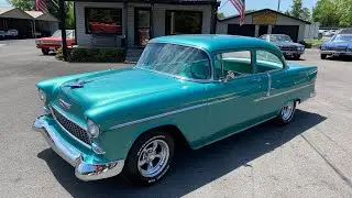 Test Drive 1955 Chevrolet 210 2 Door Post SOLD $32,900 Maple Motors #1650