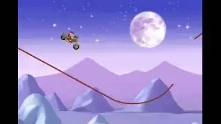 Bike Race Holiday 3 - 4 Shortcut with Santa's Hog Bike