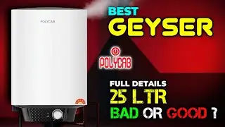 POLYCAB Celestia Prime 5-Star 25 Litre Water Heater (Geyser) 🔥 Free Connecting Pipe🔥