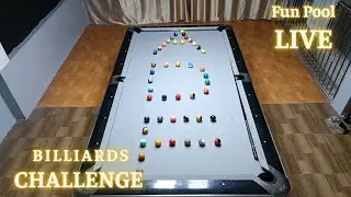 Letter ADF Pool Challenge With 45 Balls | Live