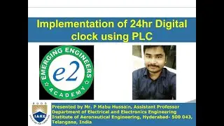 Implementation of 24 hr Digital clock using DELTA DVPSS2 Model PLC