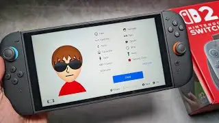 How to Create & Edit Mii Character / Avatar on Nintendo Switch 2