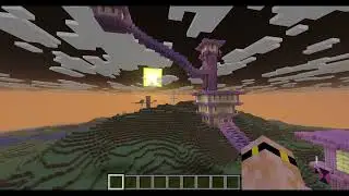End Cities in the Overworld in Single Biome Minecraft