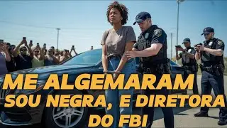 ME ALGEMARAM no meu próprio carro. Eles não sabiam que eu era a Diretora do FBI.