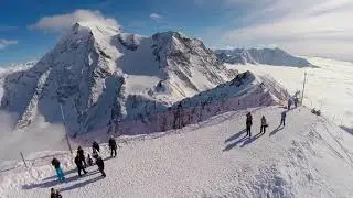 Aiguille Rouge Drone Video Les Arcs 2015