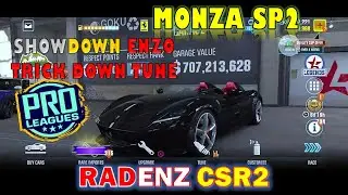 CSR2 RACING MONZA SP2 TRICK DOWNTUNE SHOWDOWN ENZO