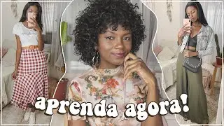 COMO SER MAIS ESTILOSA SEM GASTAR NADA  *s&oacute; com o que voc&ecirc; tem*