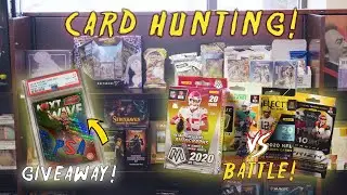 Massive Hanger Box Battle | 2020 Prizm Select Optic Mosaic | Target Card Hunt | Trae Giveaway!!