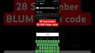 28 September Blum Video code।Blum today video code। #blum #telegram #stm #foryoupage #youtubeshorts