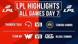 LPL Highlights ALL GAMES Week 4 Day 7 | LPL 2025 Split 3