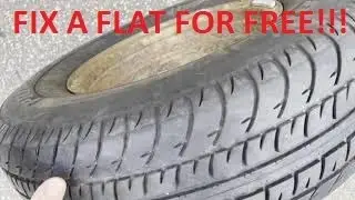 How to Fix a Flat Tire for FREE with Discount Tire!!!