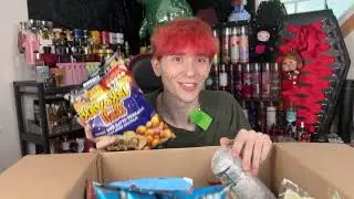 International Snack Box Mukbang