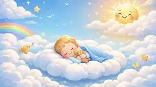 Deep Sleep Baby Lullaby 💤 Peaceful Night Music [Cloudy Pillow]
