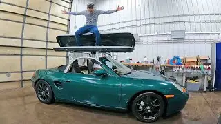 The Most Interesting Roof Rack in the World? The Factory Porsche Roof Transport System on my Boxster