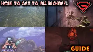 ARK GENESIS 2 HOW TO GET TO OTHER BIOMES [HOW TO GET TO ALL BIOMES]