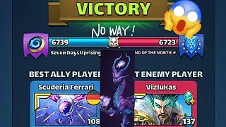 😈🏹 STARGAZER IS THE BEAST! 🏹😈 7DU vs King of the North, Skyfire War!! 😎💪