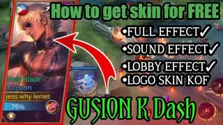 How to get GUSION K DASH w), script