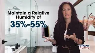 Broan NuTone - How to control humidity at home with Caroline Blazovsky America's Healthy Home Expert