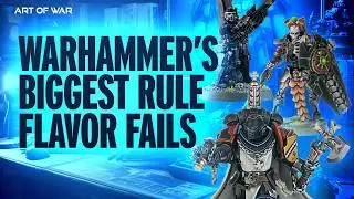 Top 10 Flavor Fails in 40k