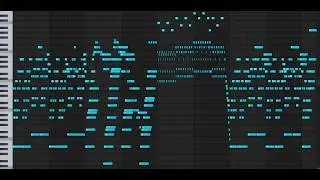 Crazy Piano Instrumental Freestyle | FL Studio FPC 808 Glide Madness | It's a Trap
