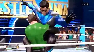 Dick Grayson v Green Lantern💪Muscle Wrestling