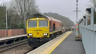 An orange 🍊 with fridges “City of Doncaster” 66508 4E91 with 15 containers 10;44 Lea Road 3/2/2026