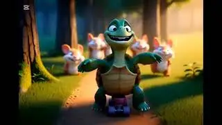 &ldquo;رولر اسکیٹس پہ کچوّا! 🛼🐢 | Funny Turtle Story | Pixar Style Urdu&rdquo;